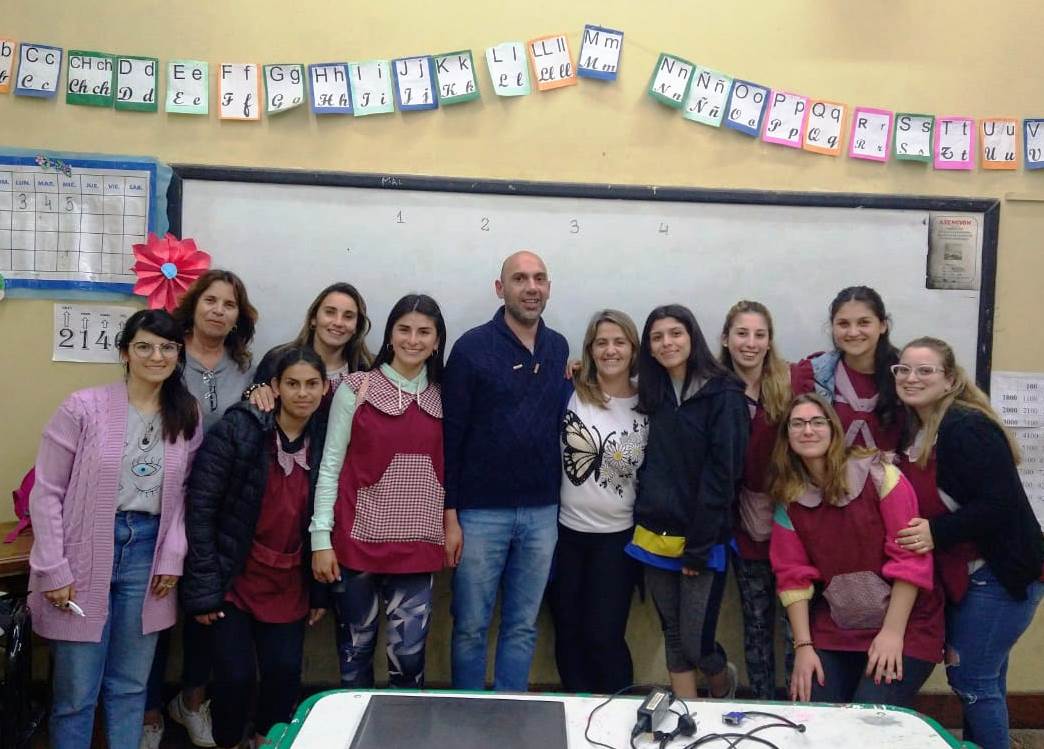 AGMER Gualeguay realizó una charla destinada a estudiantes de Profesorados