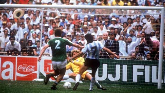 Burruchaga y su gol a Schumacher para dar el título de la Copa del Mundo de 1986 para Argentina Getty Images
