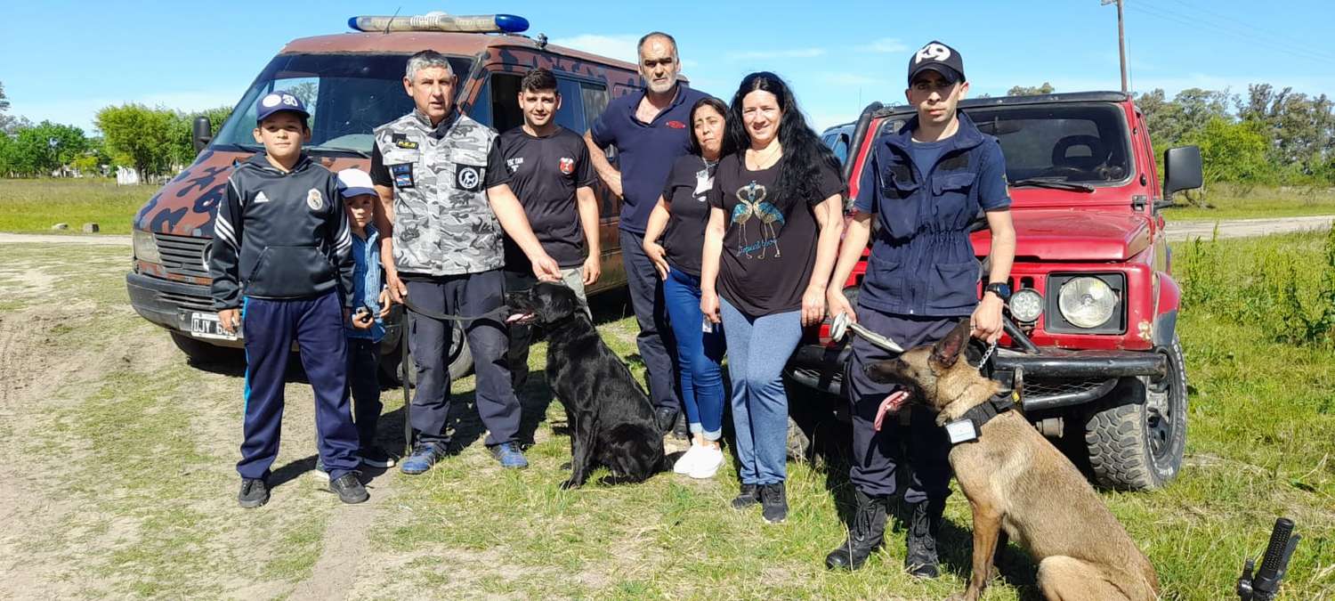 Se formó Asociación de perros de búsqueda en Gualeguay