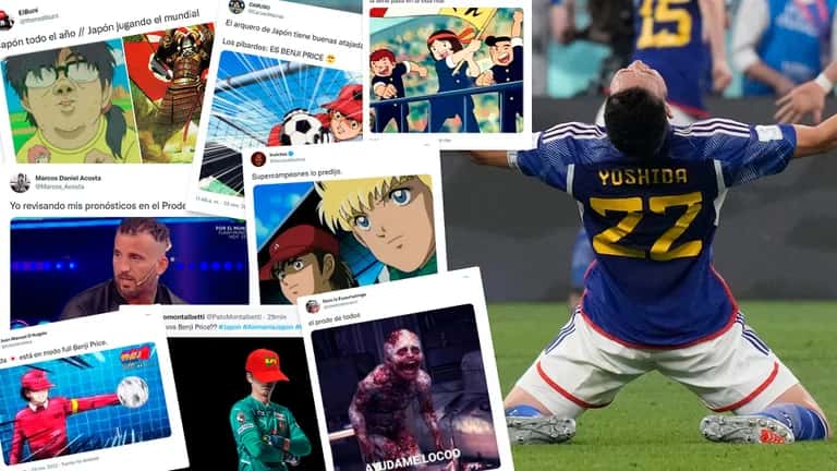 Los mejores memes de la victoria de Japón ante Alemania y el recuerdo de los Supercampeones