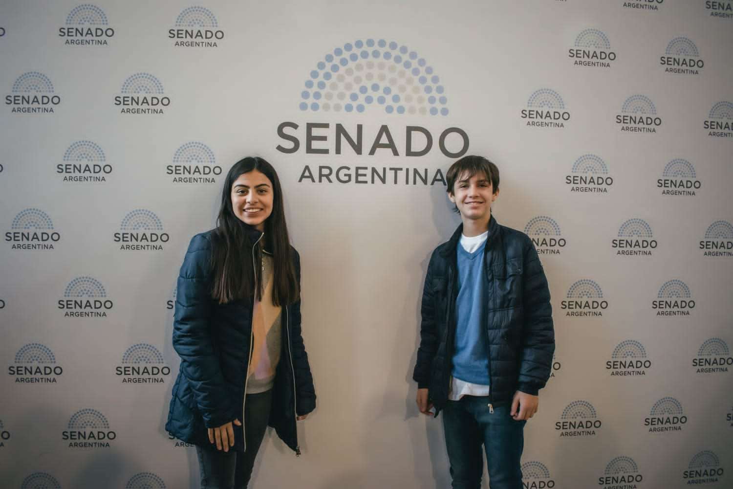 Los Senadores Juveniles locales se presentaron en Buenos Aires