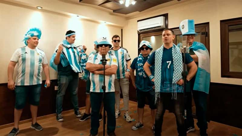 “Vamos, vamos Argentina”: la canción de Los Palmeras para alentar a la selección