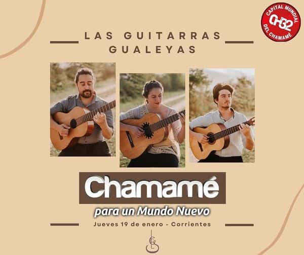 Las Guitarras Gualeyas estarán en Corrientes
