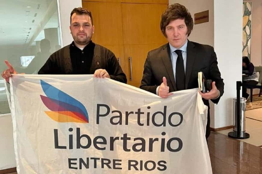 Milei avanza con su armado electoral en Entre Ríos