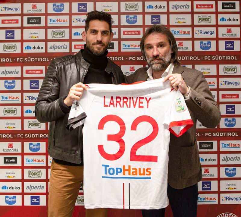Joaquín Larrivey jugará en el Sudtirol de la Serie B