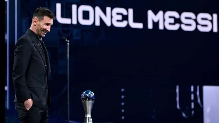 Lionel Messi ganó The Best por segunda vez en su carrera