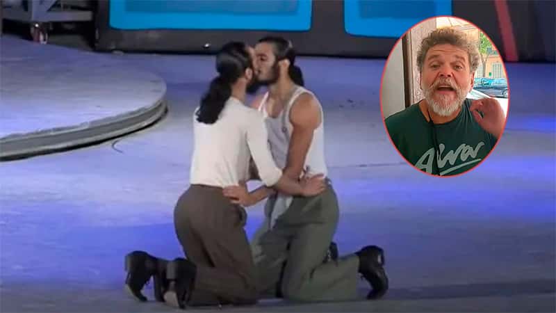 Dos bailarines hermanos se besaron en un show de Cosquín y desataron polémica