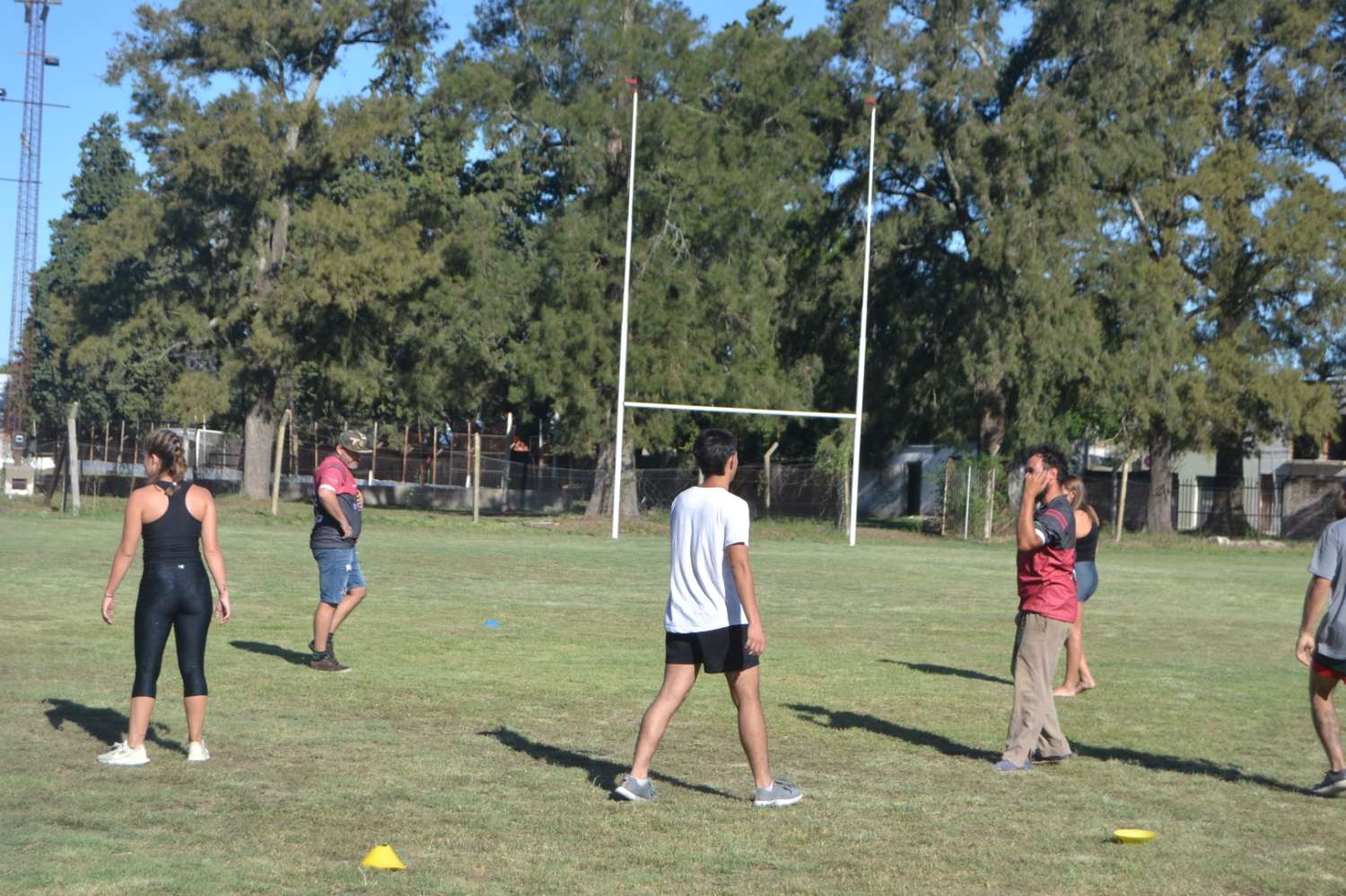 Un notable entusiasmo hay en Gualeguay Central por la disciplina del rugby.