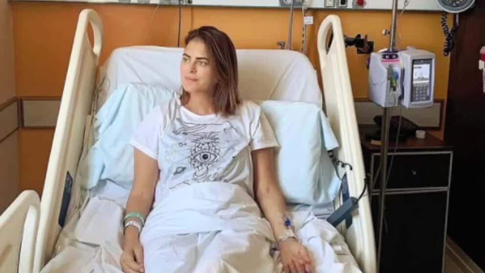 Silvina Luna tuvo que hospitalizarse el año pasado por complicaciones en su estado de su salud