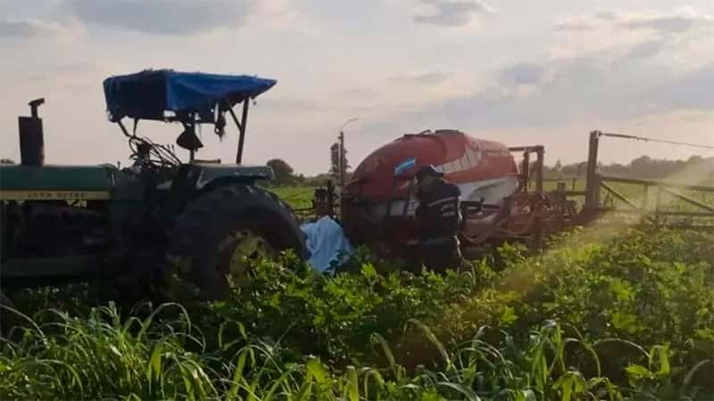 Trabajador rural murió al ser succionado por tractor cuando realizaba tareas