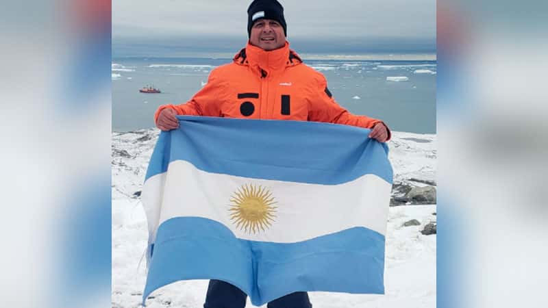 Casaretto acompañó al Presidente en la Antártida: “Reafirmamos la soberanía”