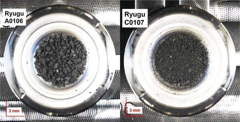 ARN uracilo encontrada en muestras del asteroide Ryugu