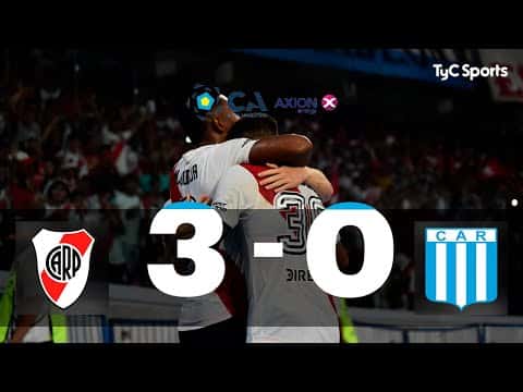 River Plate goleó 3-0 a Racing de Córdoba en su debut por Copa Argentina