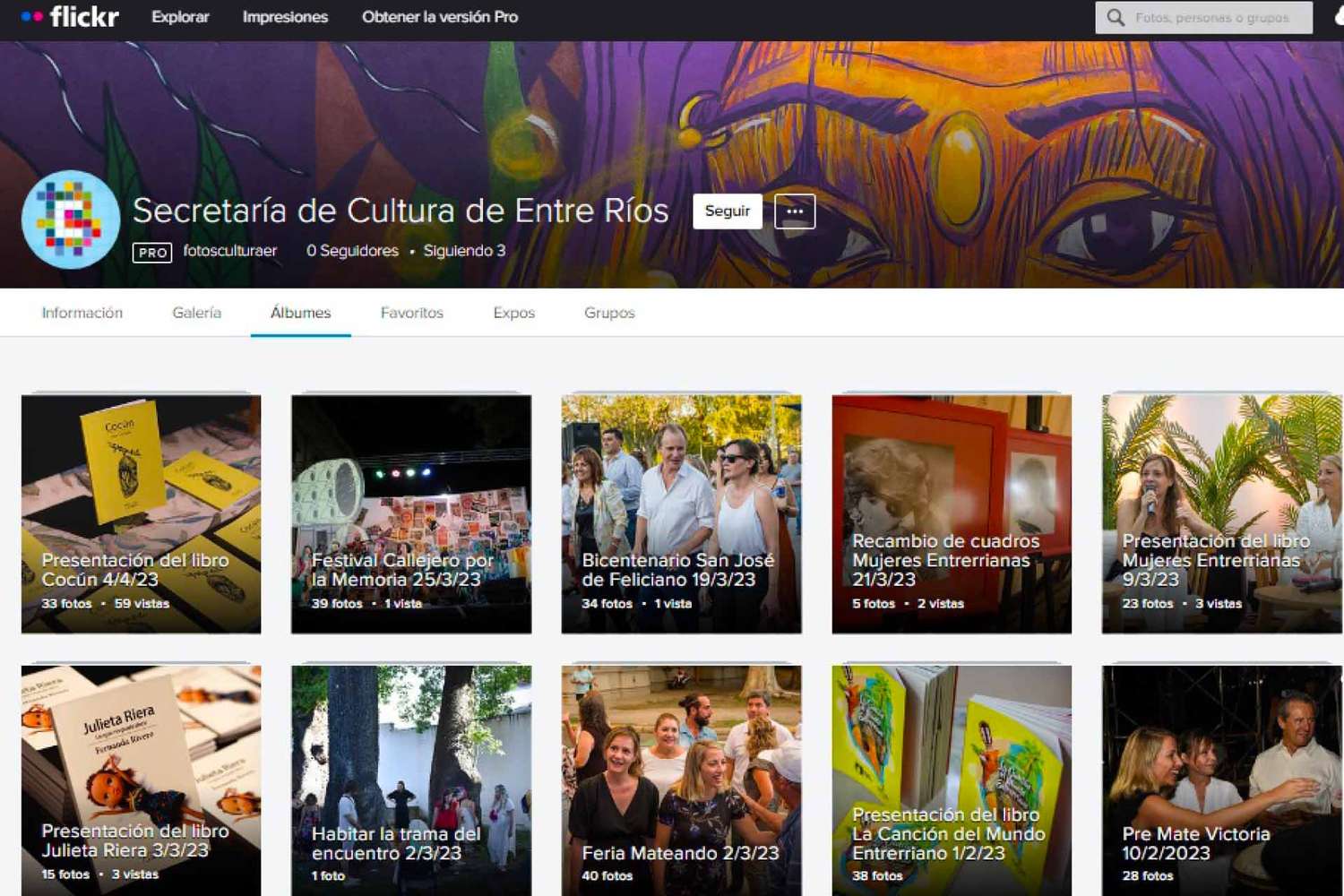 Banco de imágenes de actividades culturales entrerrianas de uso libre