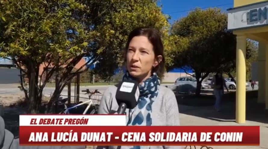 Ana Lucía Dunat - Cena solidaria de CONIN