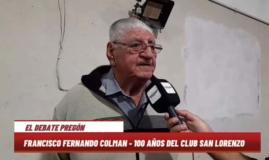 FRANCISCO FERNANDO COLMAN: SOCIO DEL CLUB ATLÉTICO SAN LORENZO GUALEGUAY...