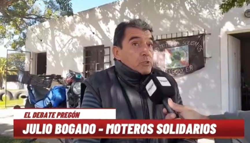 Julio Bogado – Moteros Solidarios
