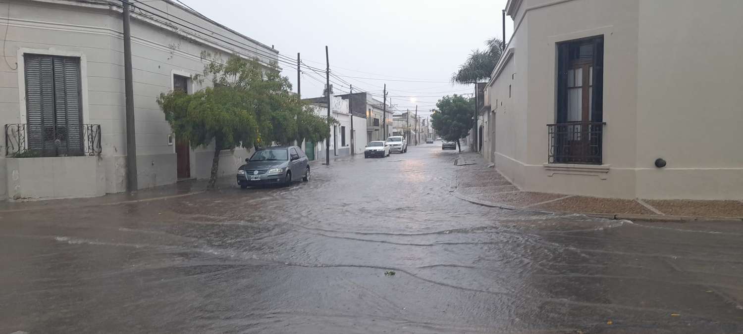 En Gualeguay llovieron más de 100 milímetros en pocas horas