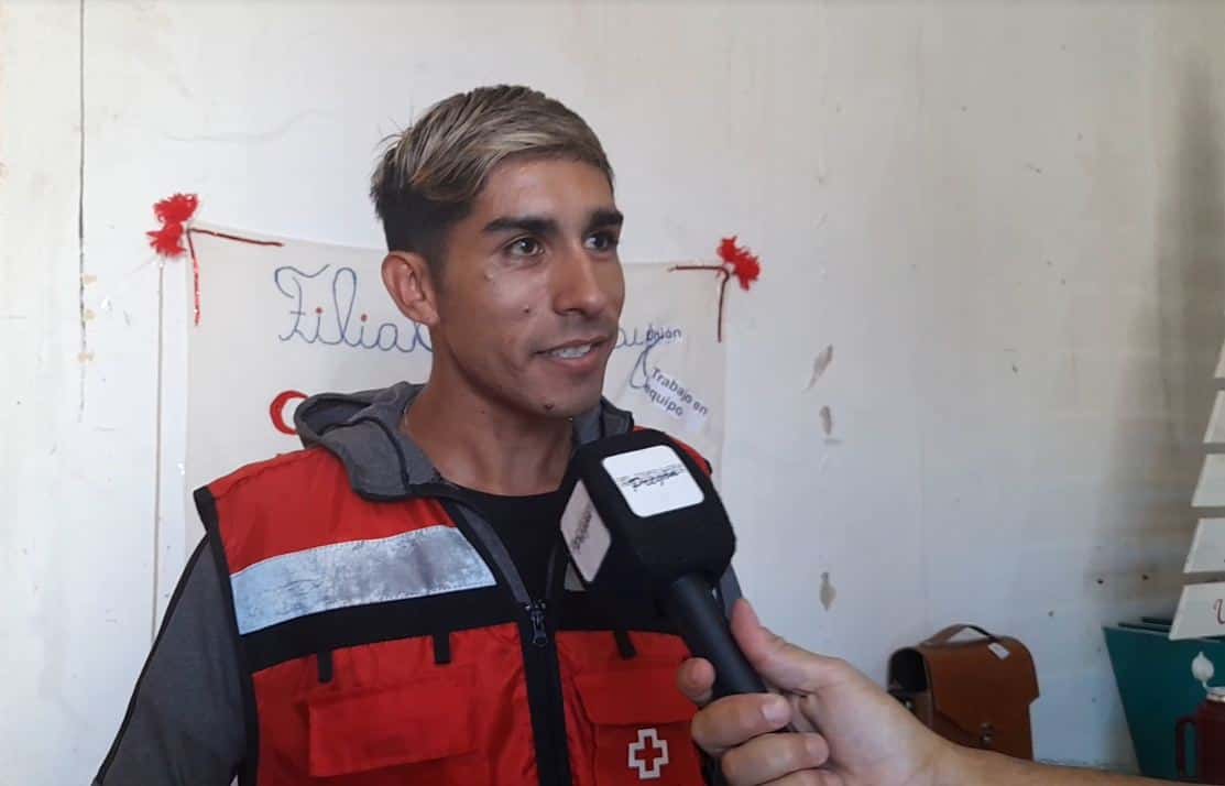 Integrante de Cruz Roja participó en un campamento humanitario