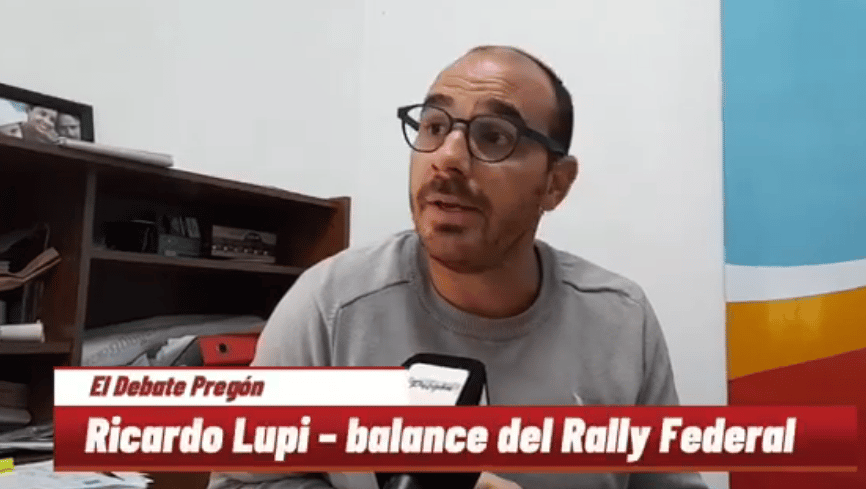 Ricardo Lupi – balance del Rally Federal