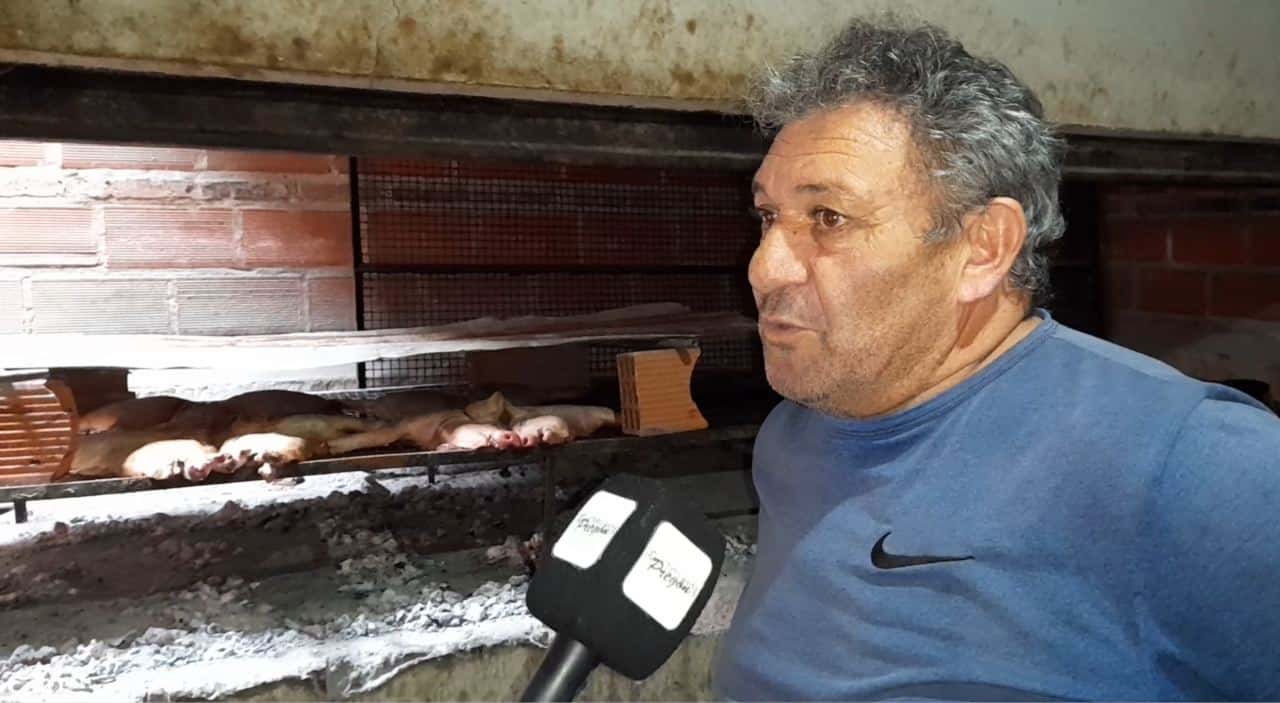 Rubén Bonggio cuenta su experiencia como asador
