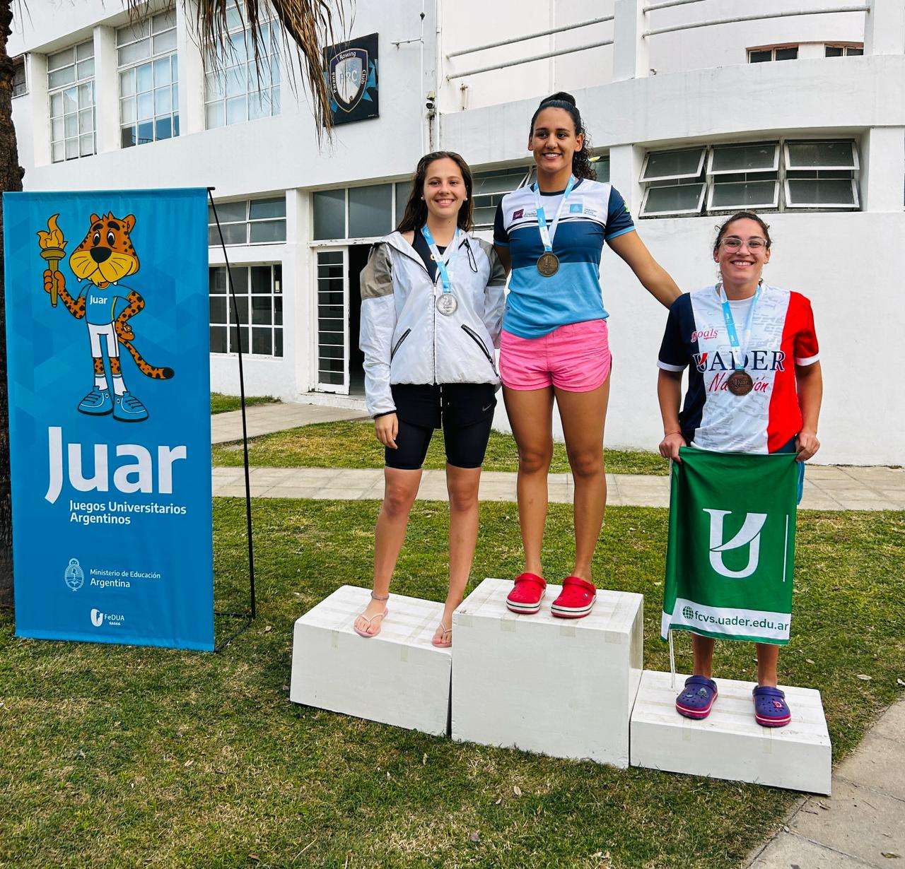 Representantes de Gualeguay en los Juegos hicieron podio en la capital provincial