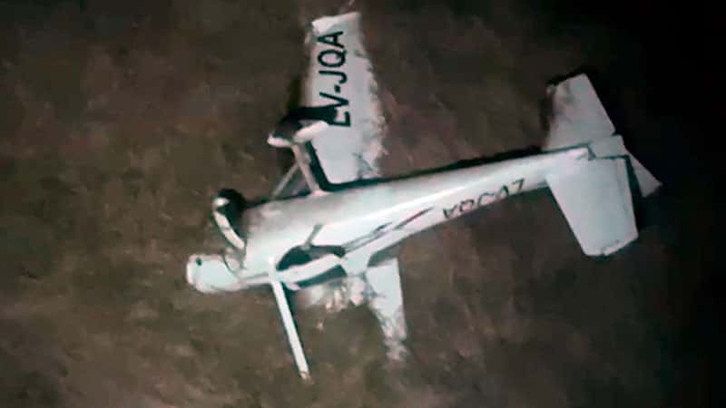 Avioneta despegó en Paraná y debió aterrizar de emergencia en islas: video