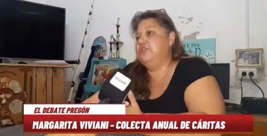 Margarita Viviani – Colecta Anual de Cáritas