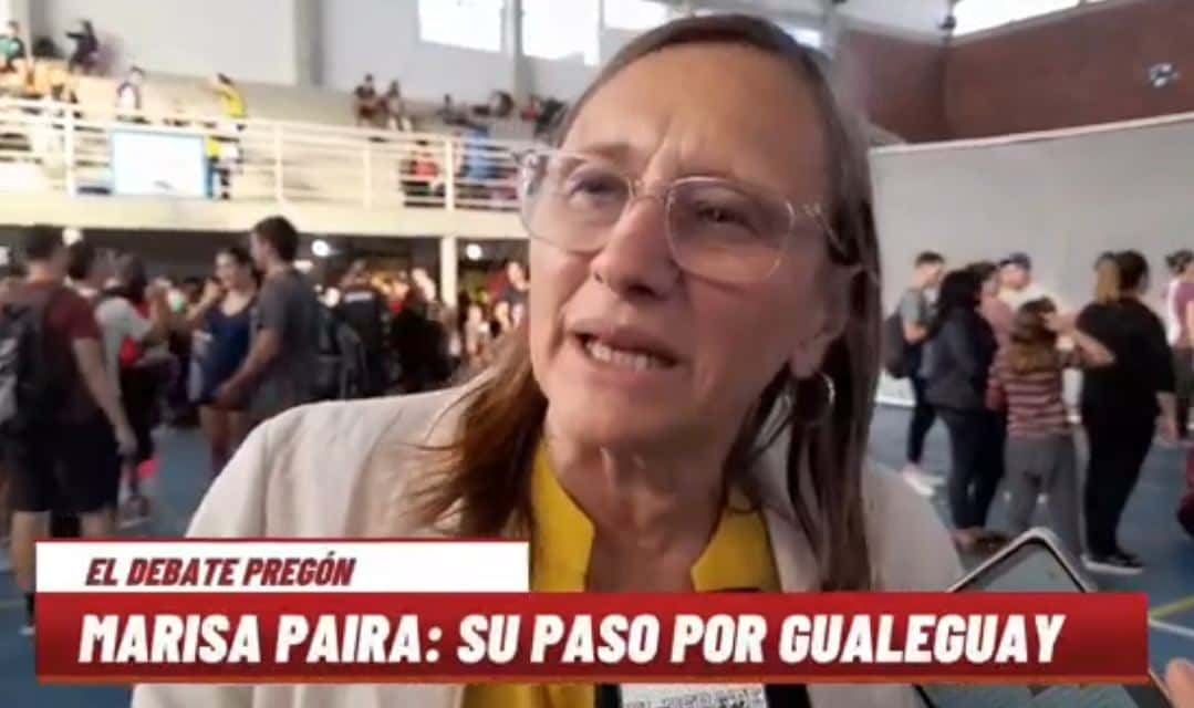 Marisa Paira en su paso por Gualeguay: “Hay que generar posibilidades e igualdad”