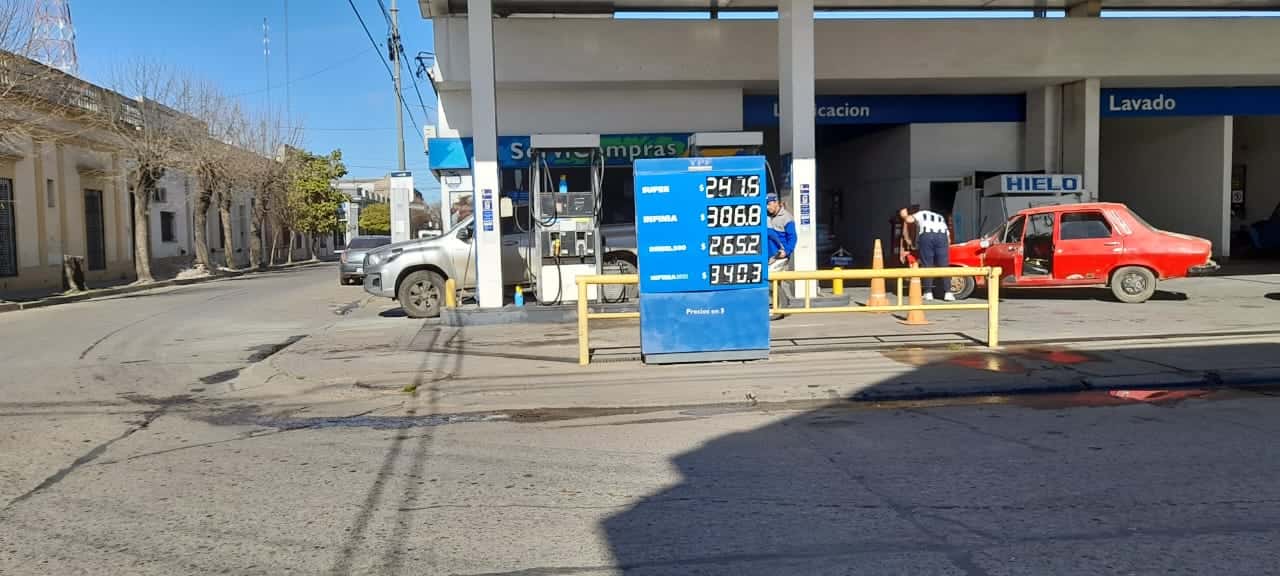 Aumentó el combustible: ¿Cómo quedaron los precios en Gualeguay YPF?