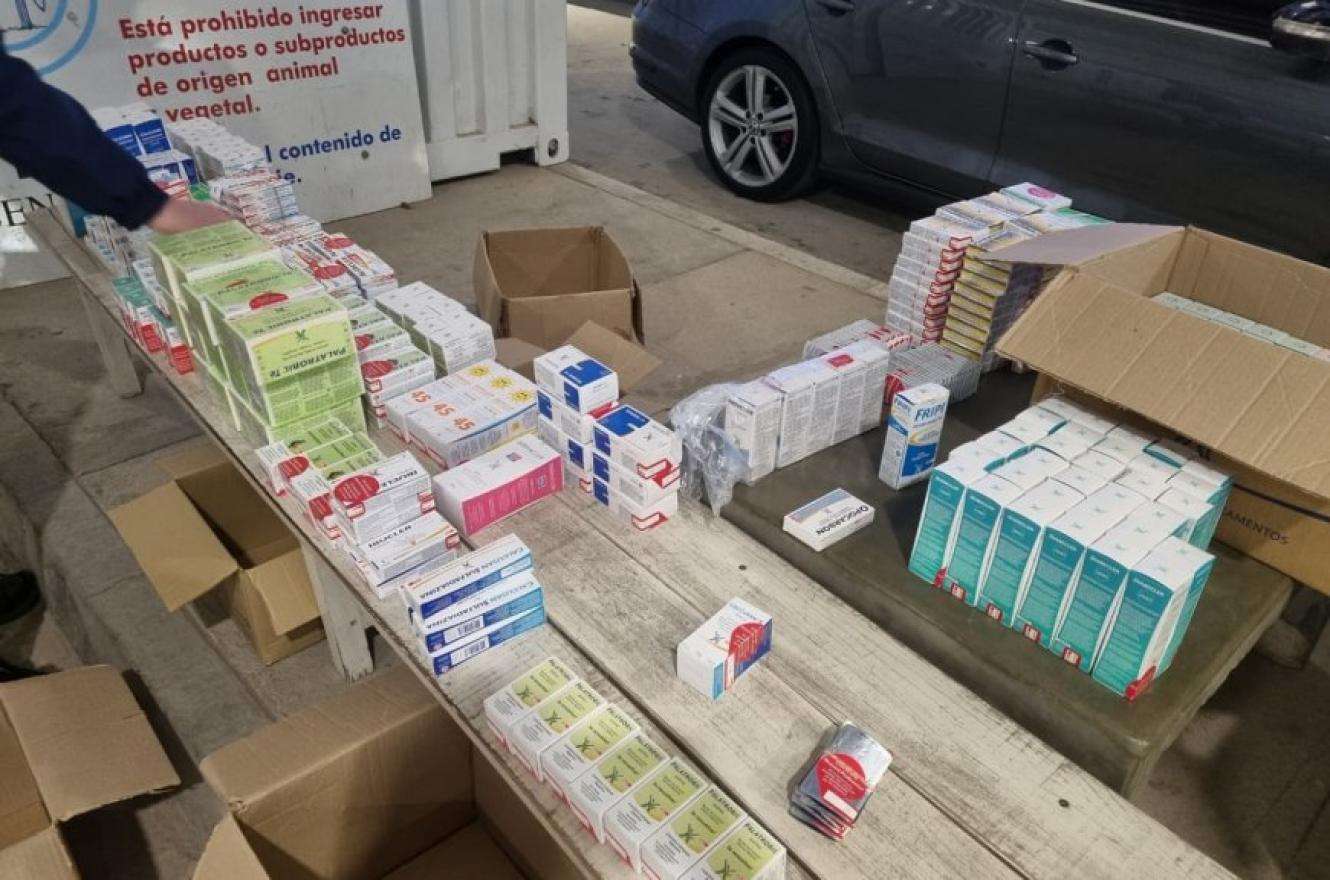 Aduana incautó medicamentos por casi $3 millones: un operativo fue en Entre Ríos