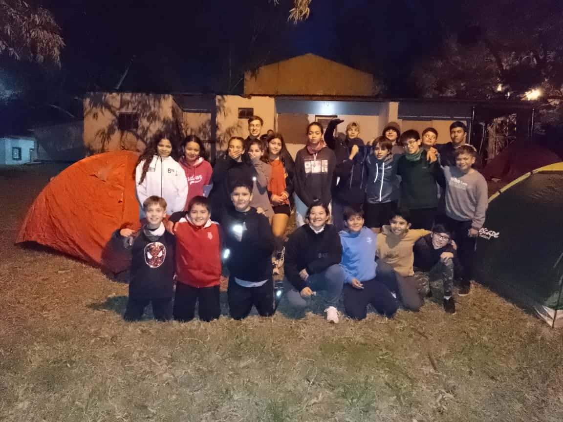 Se realizó un Campamento de la Escuela Municipal de Canotaje