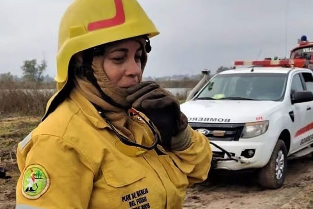 Ana Lescano estará a cargo del cuerpo de Bomberos Voluntarios de Larroque