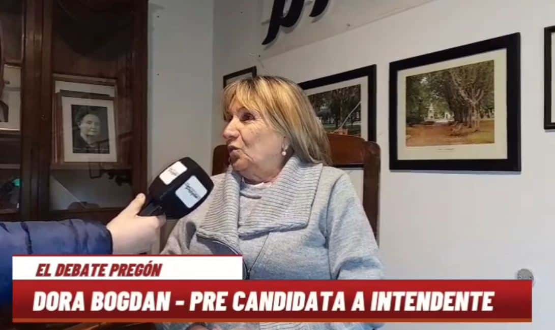 Dora Bogdan - Pre candidata a intendente