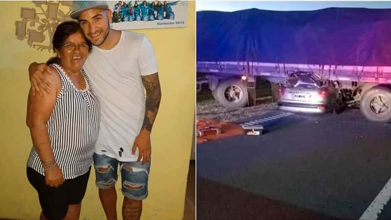 Cómo ocurrió el accidente donde murieron la mamá y la hermana del jugador de River Elías Gómez