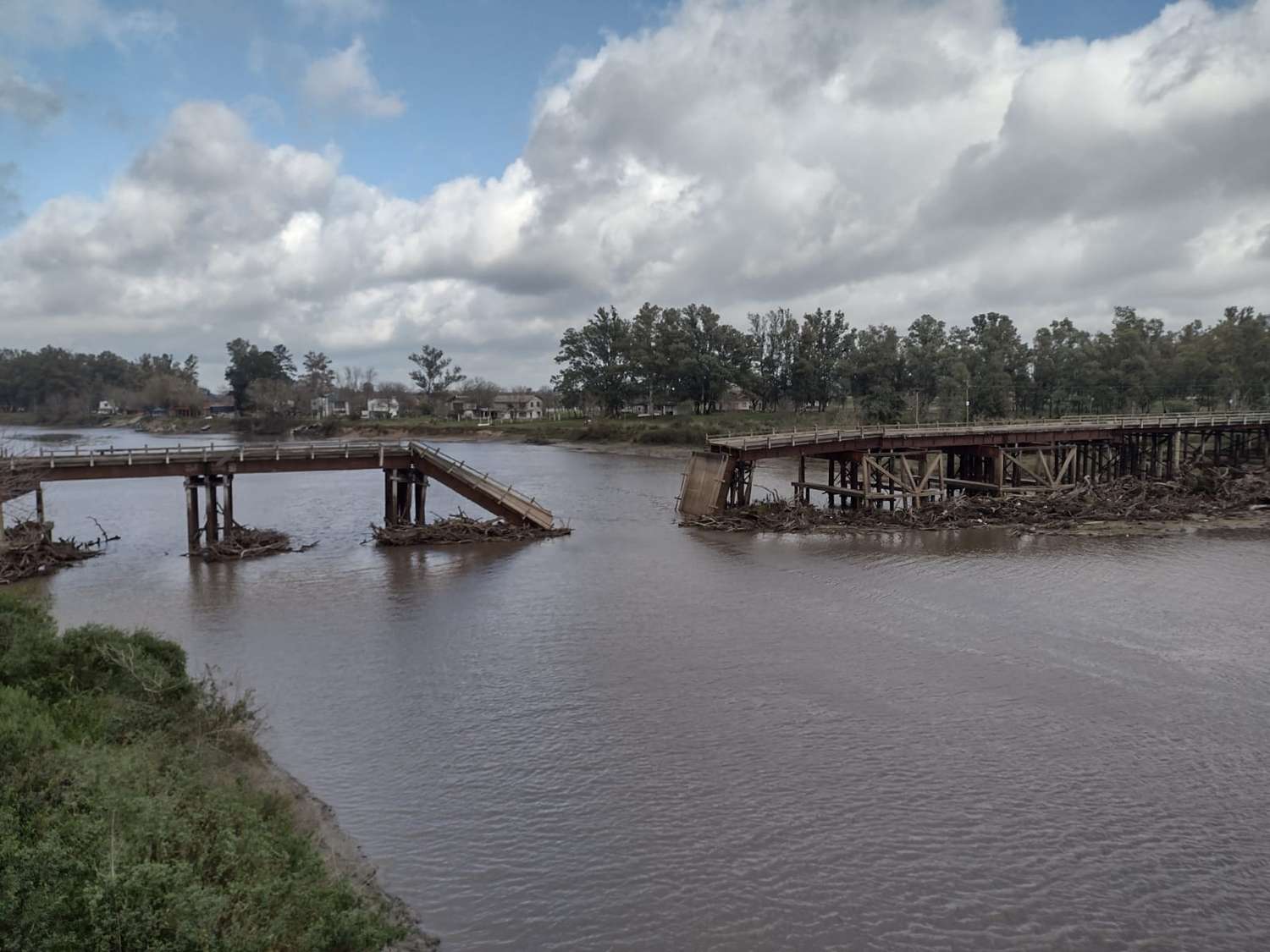 Antola exige urgente intervención del Estado sobre el Viejo Puente Pellegrini