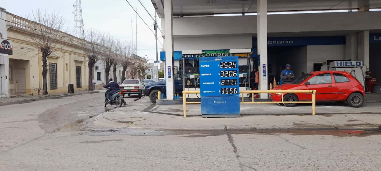 YPF subió los precios de los combustibles: los nuevos valores en Gualeguay