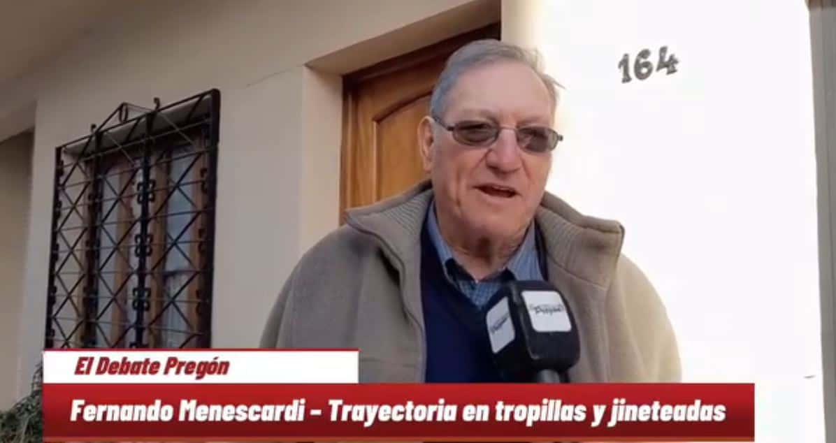 Fernando Menescardi – Trayectoria en tropillas y jineteadas