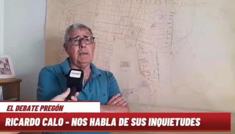 RICARDO CALO NOS HABLA DE SUS INQUIETUDES SOBRE LA CIUDAD