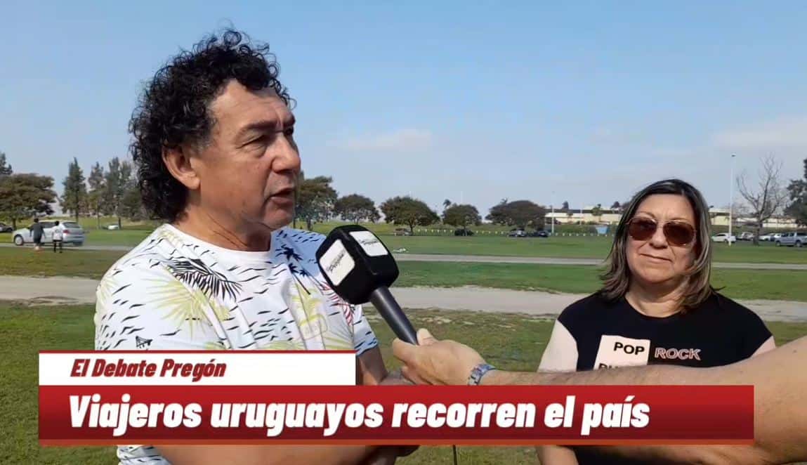 Viajeros uruguayos recorren el país