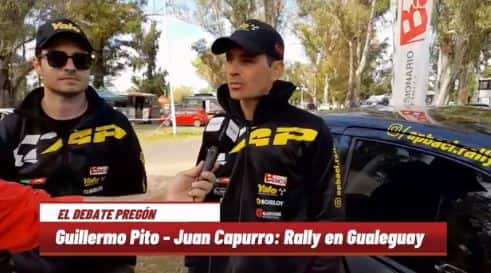 Guillermo Pito - Juan Capurro – Gualeguay se prepara para recibir la séptima fecha del Rally Entrerriano