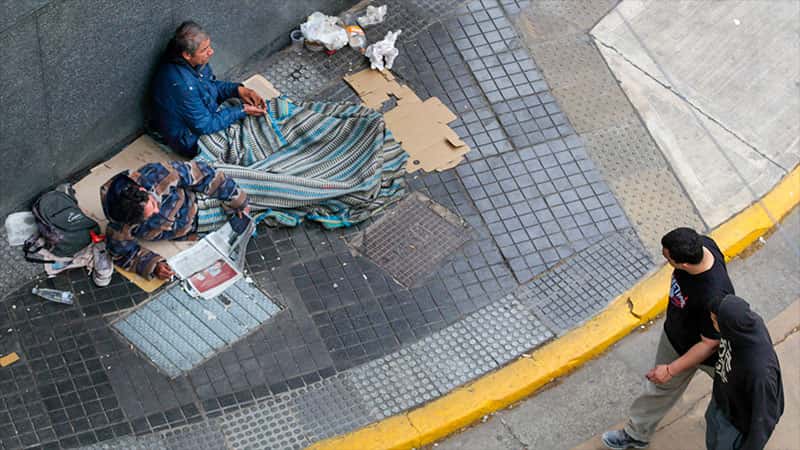 Indec: la pobreza en Argentina fue del 40,1% durante el primer semestre de 2023
