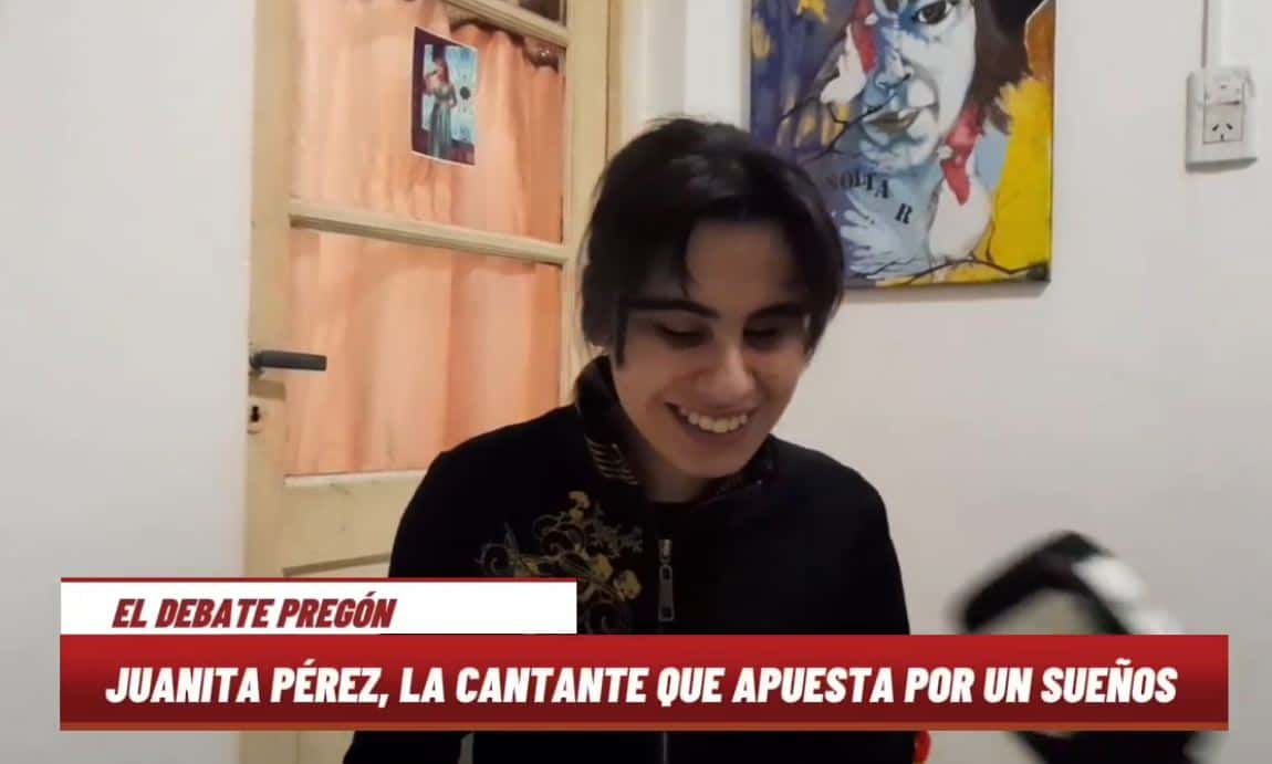Juanita Pérez, la cantante ciega que apuesta por sus sueños