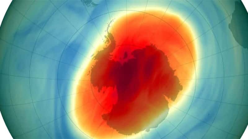 Agujero de ozono podría ser el más grande en ocho años y se posó sobre Argentina