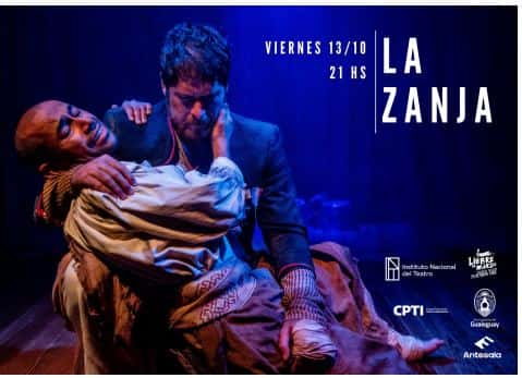 Se presenta en Liebre de Marzo LA ZANJA de hérues olvidados, obra de teatro platense que hace guiño a la historia argentina.