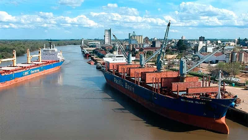 Los puertos de Entre Ríos registran su mayor actividad en los últimos 25 años