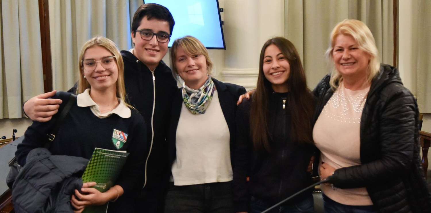 Estudiantes secundarios de Gualeguay participaron de la instancia departamental del Senado Juvenil