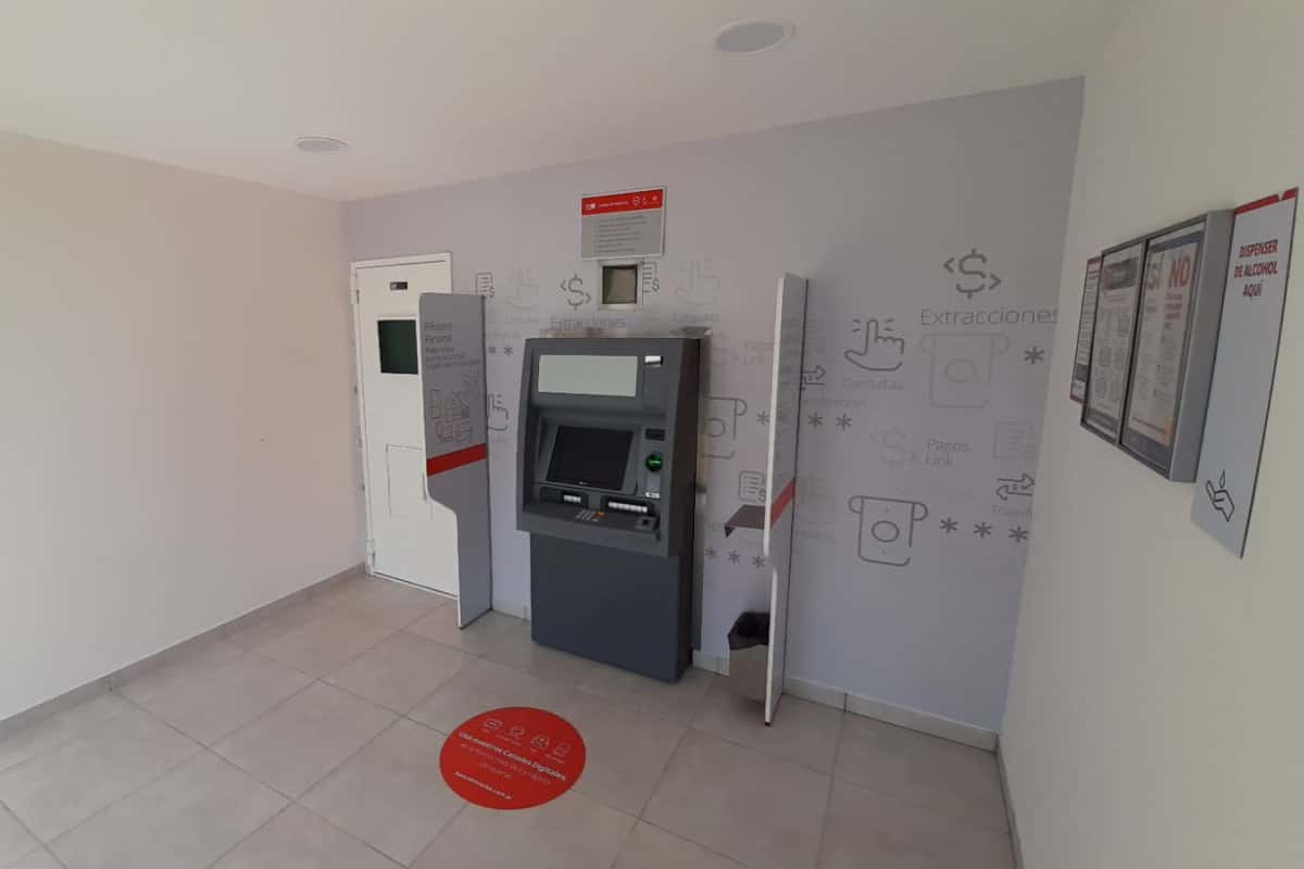 Banco Entre Ríos se acerca a los 400 cajeros automáticos en servicio