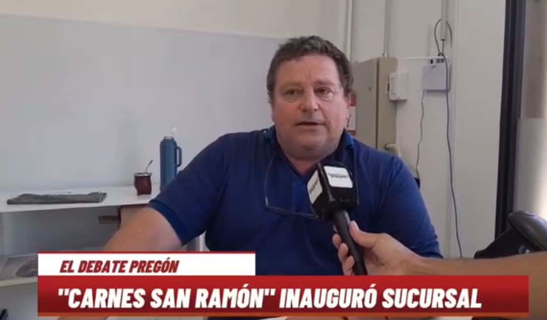 “Carnes San Ramón” inauguró sucursal en Rivadavia y Maipú