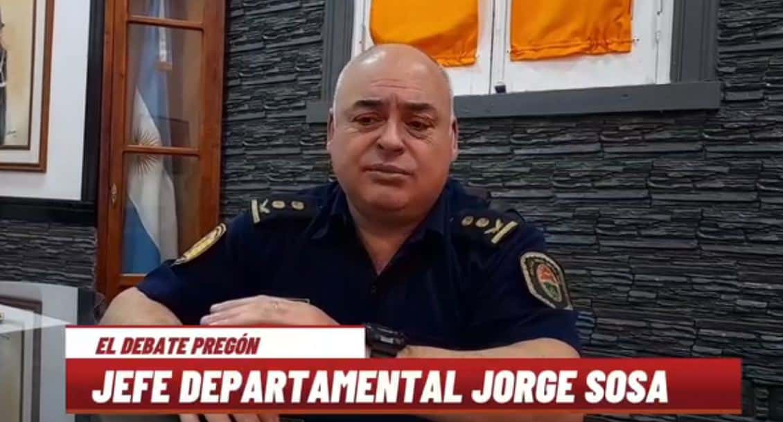 COMPARTIMOS RESUMEN POLICIAL DEL FIN DE SEMANA, JEFE DEPARTAMENTAL JORGE SOSA